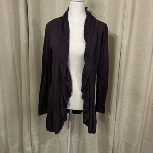 Purple Frill Cardigan